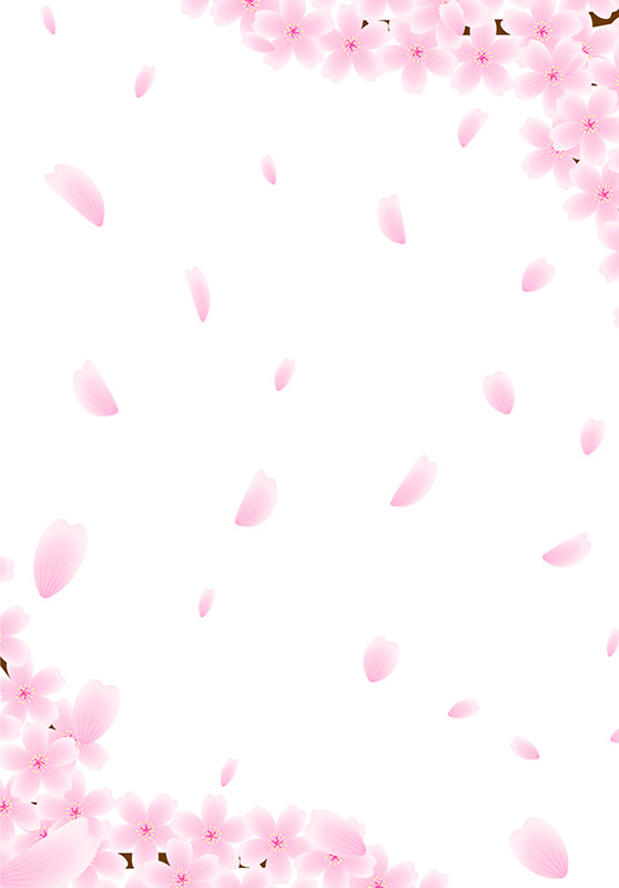 イラストAC - 春・桜の無料背景イラスト