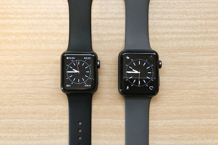 Apple Watch 3 38mmと42mmサイズ比較 女性にはどちらが使いやすい