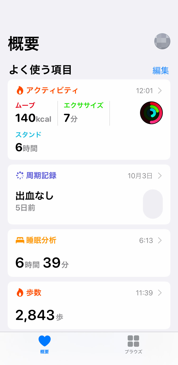 iPhone ヘルスケア：概要