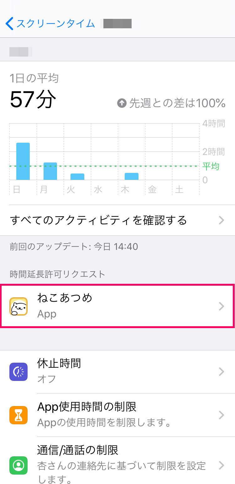 スクリーンタイムで制限されたiPhone/iPadの使用時間を延長する