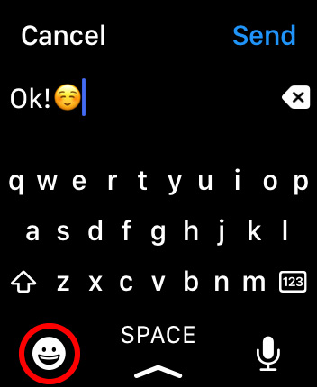 Apple WatchのLINEに通知から絵文字で返信する方法
