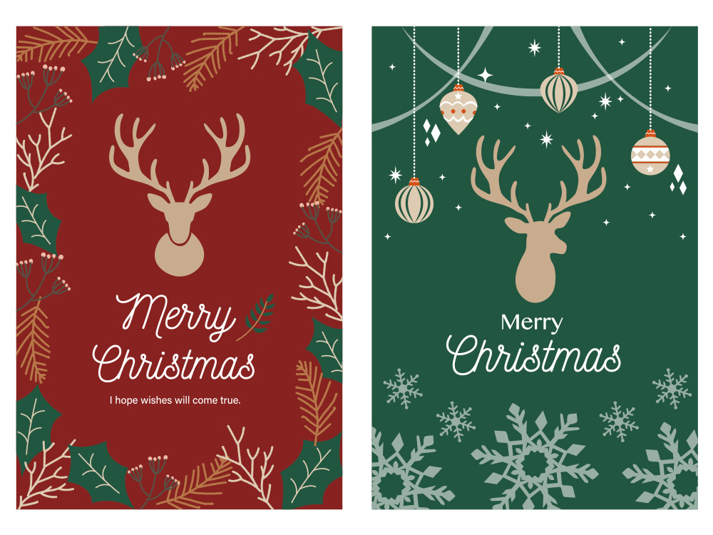 イラストAC - クリスマスカードのイラスト素材