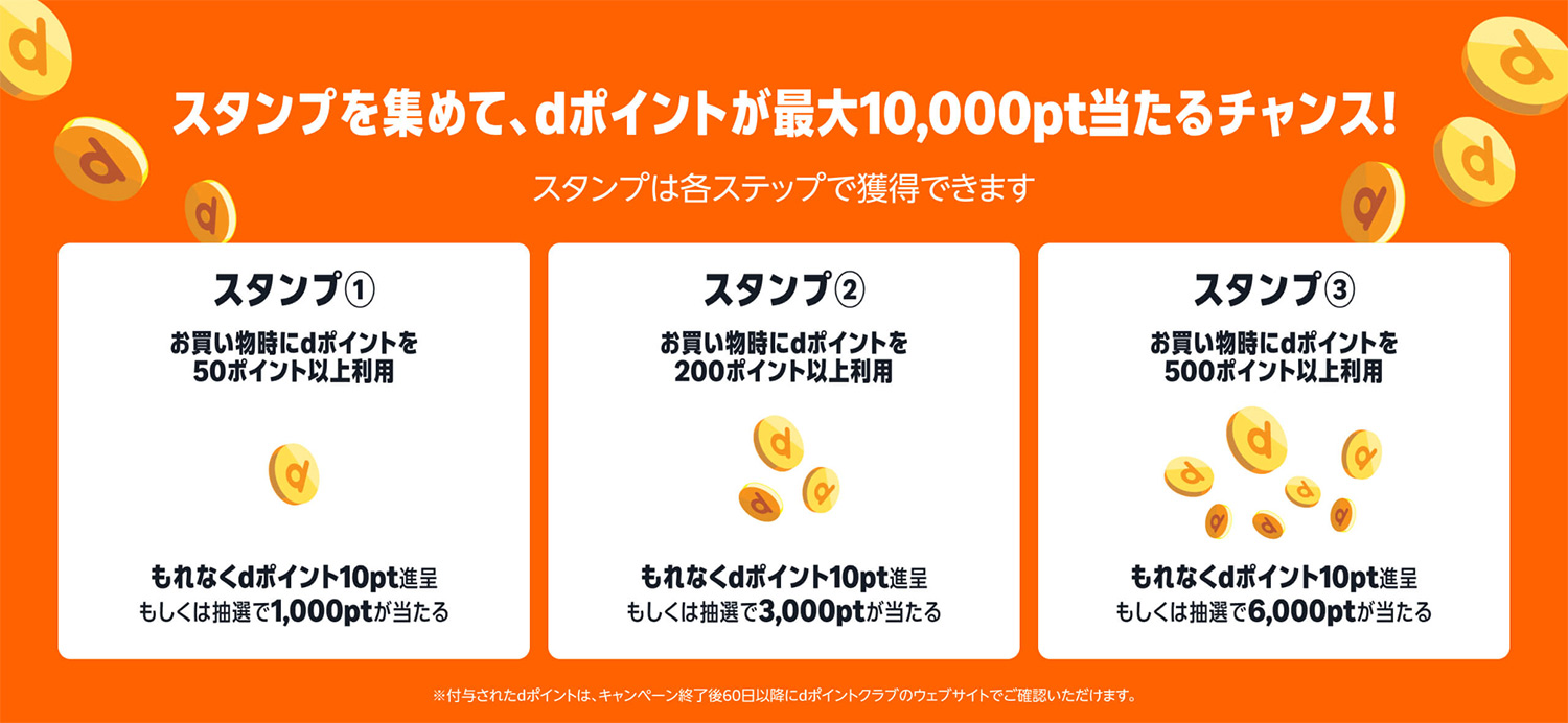 Amazon ブラックフライデー 2025年11月24日(月)〜12月1日(月) |dポイント スタンプラリー