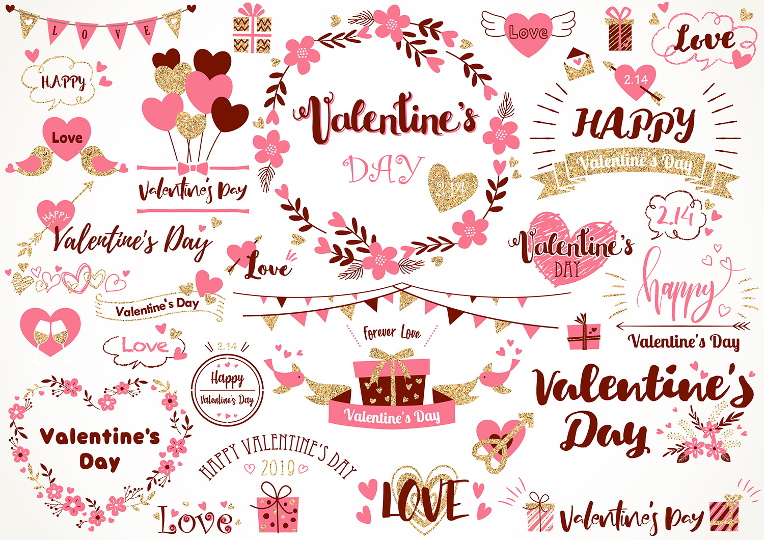 イラストAC - 無料イラスト素材サイト 商用利用もOK｜バレンタインデーのおしゃれでかわいいイラスト